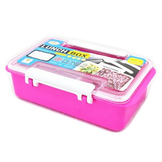 กล่องอาหารพร้อมช้อนส้อม(PP)เกรดA PN312/9