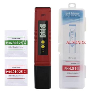 ALISONDZ ปากกาทดสอบค่า PH 0.01 PH PPM ดิจิทัล สําหรับทดสอบค่า PH ในสระว่ายน้ํา