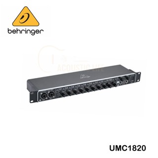 Behringer UMC1820 ออดิโอไฟล์เสียง USB 18x20 24-Bit 96 kHz อินเตอร์เฟส USB MIDI พร้อมไมโครโฟน