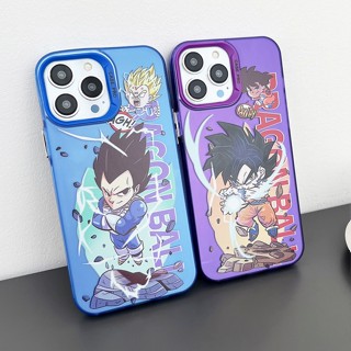 เคสไอโฟน11 Son Goku &amp; Vegeta IV Dragon Ball Apple iPhone 13 Pro max เคสไอโฟนแข็งกล้องรูใหญ่แบบนิ่มกันกระแทก สำหรับ เคส Apple IPhone 11 12 14 Pro Max เคสไอโฟน11 13 เคสi11 14 Case