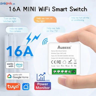 Tuya Smartlife 16a สวิตช์ Wi-Fi แบบดั้งเดิม