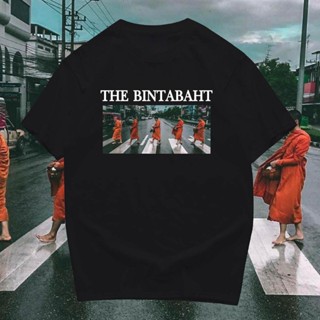 การออกแบบเดิมแฟชั่นสตรีท(เสื้อเฮีย) เสื้อ The Bintabaht ผ้า Cotton 100 % ผ้านุ่ม ระวังร้านจีน