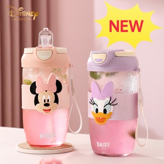 Graby2023 [Todays Special Offer] แก้วน้ํา ทนความร้อนสูง แบบพกพา ลายดิสนีย์ พร้อมหลอดดูด ของแท้ สําหรับนักเรียน สํานักงาน [ค่า CP สุดเจ๋ง]