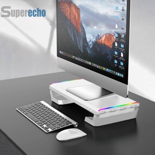 ♕พร้อมส่ง♕ขาตั้งหน้าจอคอมพิวเตอร์ แล็ปท็อป RGB 4 USB 2.0 [superecho.th]