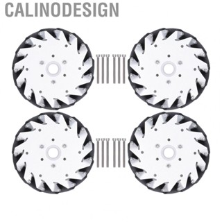 Calinodesign 6 Inch 152mm Omni Wheel  Omni Directional Wheel Large Friction Force Solid Structure  for Robot