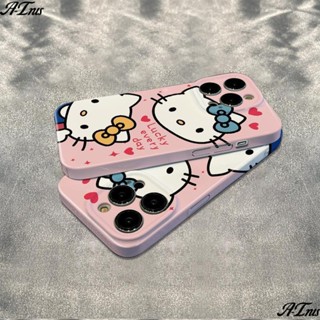 Iphone121114Pro เคสโทรศัพท์มือถือ กันกระแทก ลาย Hello Kitty เรียบง่าย สําหรับ Apple 6ins 78 plusmax13 HVDB