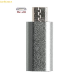 Godd อะแดปเตอร์แปลง Micro USB ตัวผู้ เป็น 8Pin ตัวเมีย สําหรับชาร์จโทรศัพท์