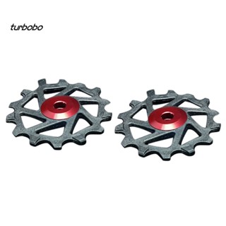 Turbobo ลูกรอกตีนผี เซรามิก 14T สําหรับ Shimano X-TR SRAM XX1 2 ชิ้น