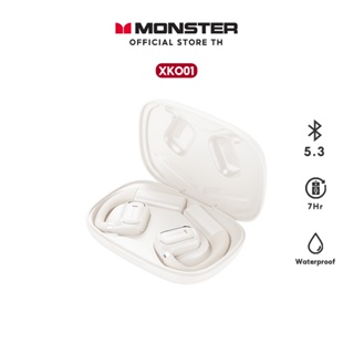 Monster XKO01open ชุดหูฟังบลูทูธแบบไม่ใส่ในหู หูฟังแบบสปอร์ตไร้สาย bone conduction เสียงมายากลติดหูระดับไฮเอนด์
