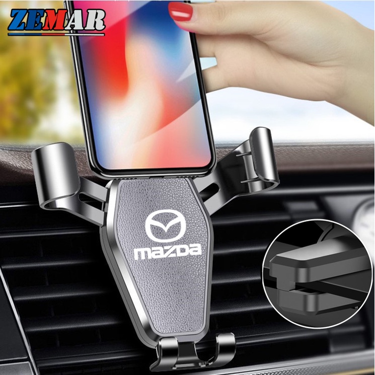 ที่วางโทรศัพท์มือถือ ตรวจจับแรงโน้มถ่วงอัตโนมัติ สําหรับ Mazda 2 3 CX5 CX30 CX8 CX3 Mazda2 6 5 CX9 BT50