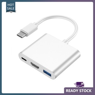 Rga 4 in 1 อะแดปเตอร์แปลงการ์ดรีดเดอร์ Type-C เป็น HDMI สําหรับ MacBook