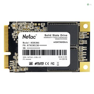 [พร้อมส่ง] โซลิดสเตทไดรฟ์ Netac N5M 256GB mSATA SSD ความเร็วสูง ขนาดเล็ก กะทัดรัด เข้ากันได้กับหลากหลาย