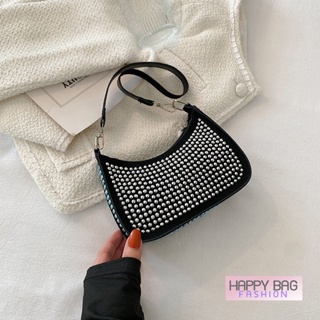 【พร้อมส่ง】happy bag fashion	
 กระเป๋าสะพายข้างแฟชั่น  รุ่น JY82