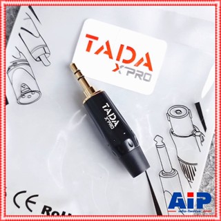 TADA GYJ-04BK ปลั๊ก TR-ST สีดำขั้วทอง แจ็คสเตอริโอ3.5mm P.TR-STตัวผู้ GYJ04BK GYJ 04BK เอไอ-ไพศาล