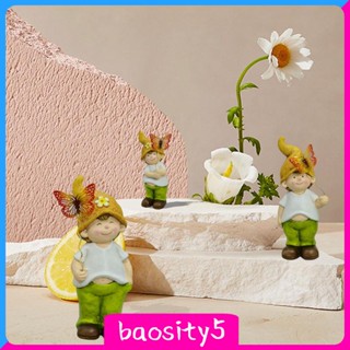 [Baosity5] รูปปั้นมนุษย์แคระ ของขวัญ สําหรับวันหยุด ทางเข้า 3 ชิ้น