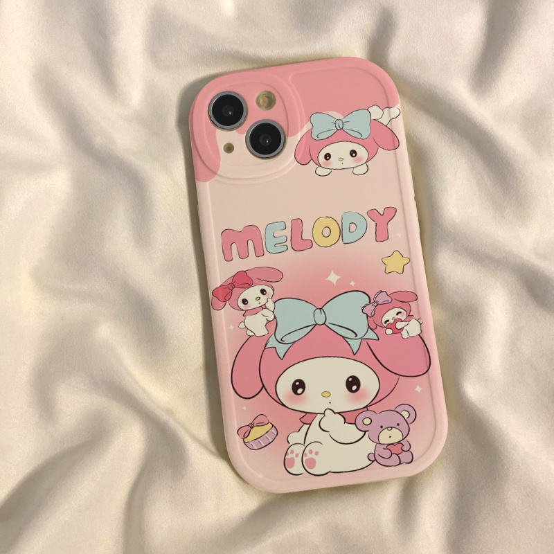 เคส Iphone 11 12 13 14 Pro Max IPX Xr Xs Max 7 8 6s Plus Bishōjo TK Cat เคสโทรศัพท์แบบนุ่ม - รูปที่ 2