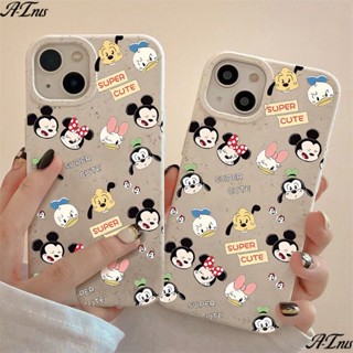 เคสโทรศัพท์มือถือแบบนิ่ม กันกระแทก ลายดิสนีย์ เรียบง่าย สําหรับ Iphone 13 7 11 12maxplus 814pro