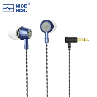 Nicehck YD520 ชุดหูฟังอินเอียร์ แบบมีสาย HIFI 3.5 มม. ไดรเวอร์ไดนามิก PET 10 มม. ไมโครโฟน HD IEM