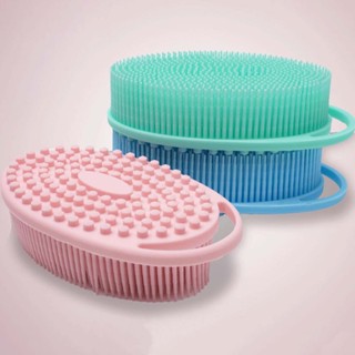 3pcs Quick Dry Handheld Skin Care Ergonomic For Shower Exfoliating Hanging Hole Deep Cleaning Mens Women Body Scrubber