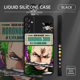 เคสโทรศัพท์ซิลิโคน แบบนิ่ม ลายการ์ตูน Zoro ป้องกันกล้อง สําหรับ OPPO A78 A91 A92 A93 A94 A95 A96