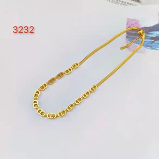 เครื่องประดับ สร้อยคอยาว สีทอง แฟชั่นสําหรับผู้หญิง
