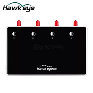 Hawkeye ตัวรับสัญญาณ 4 ช่อง เอาท์พุต HDMI TV 5.8G 4 ส่วน สําหรับโดรนบังคับ
