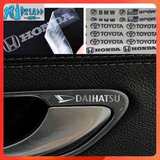 Rto Daihatsu สติกเกอร์โลโก้โลหะ 3D สําหรับติดตกแต่งภายในรถยนต์ Daihatsu Rocky Terios Taruna Ayla Xenia Ceria Classy Taft Sigra