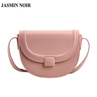 Jasmin NOIR กระเป๋าสะพายไหล่ สะพายข้าง หนัง PU ขนาดเล็ก สไตล์เกาหลี สําหรับผู้หญิง