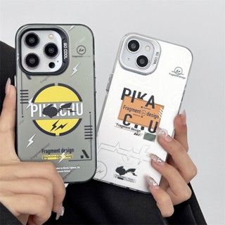 เคสโทรศัพท์มือถือ กันกระแทก ลายการ์ตูนปิกาจู สร้างสรรค์ สําหรับ Apple Iphone 14pro 13promax 14promax 13Pro 12promax