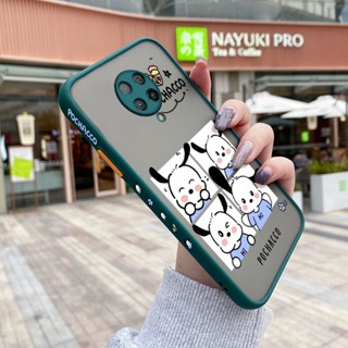 เคสซิลิโคนใส ขอบสี่เหลี่ยม กันกระแทก ลายการ์ตูน Pochacco น่ารัก สําหรับ Xiaomi Mi POCO F2 Pro Redmi K30 Pro POCO X2 POCO F2