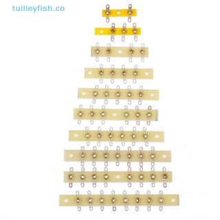 Tuilieyfish 2Pin-8Pin FR4 แท็กบอร์ดเทอร์มินัล FR HIFI สไตล์วินเทจ