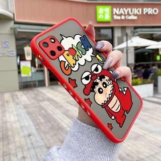 เคสโทรศัพท์มือถือ ซิลิโคน ใส กันกระแทก ลายการ์ตูนชินจัง สําหรับ Realme C12 Narzo 20 Narzo 30A C25 C25s Narzo 50A