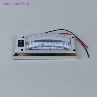 Dousun แผงไฟอ่านหนังสือ LED 12V-24V ความสว่างสูง สําหรับติดตกแต่งภายในรถยนต์ รถตู้ รถบรรทุก เรือ รถบ้าน