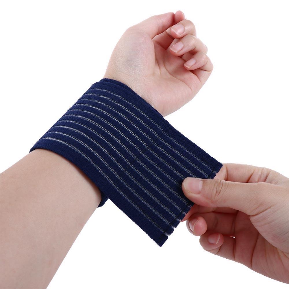 Aiqinf Wraps support Protector กีฬา Gym บาสเกตบอลกายภาพเทปข้อเท้าข้อมือเข่าน่องขาข้อเท้ารั้งสนับสนุน - รูปที่ 3