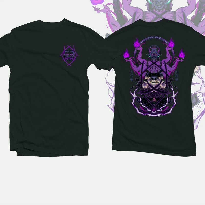 แฟชั่น One Piece Anime T-Shirt - เสื้อยืดพิมพ์ลายตัวละคร Unisex ของ Luffy, Zoro, Sanji และ ChopperS-