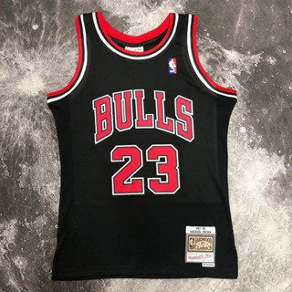 เสื้อกีฬาแขนสั้น ลายทีม MN Season 98 Jersey Bulls สีดํา สไตล์วินเทจ ลูกบาสเก็ตบอล 23 ชิ้น #91 เสื้อกั๊ก Au Version Hot Press สําหรับผู้ชาย 8LCA