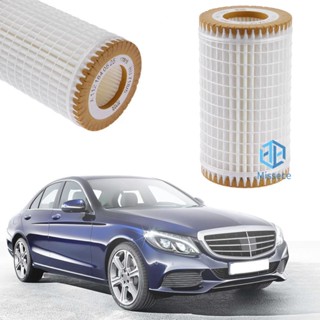 เครื่องกรองน้ํามันเครื่องยนต์ สําหรับ Mercedes-Benz C CL CLK CLS E G GL GLK ML 0001802609 [Missece.th]