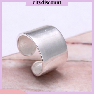 &lt;citydiscount&gt; แหวนทองแดง ขอบกว้าง เปิดได้ สําหรับตกแต่งทุกวัน