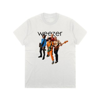 [COD]เสื้อยืด ลายแมกนิจูด Weezer The Band | สีขาว | เสื้อยืด พิมพ์ลายดนตรี | เสื้อยืด พิมพ์ลายวงดนตรี | รองเท้าบูท |S-5X