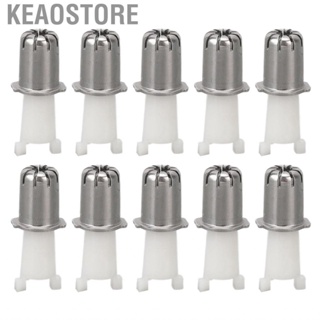 Keaostore Ear And Nose Hair Trimmer Clipper Head 10pcs Replacement Heads