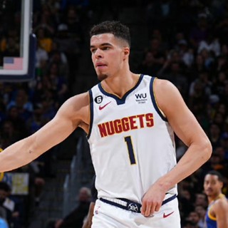 เลขที่ เสื้อกีฬาบาสเก็ตบอล ลายทีมชาติไมเคิล Porter Jr 222-23 Season Denver Nuggets Jersey สําหรับผู้ชาย 1 ชิ้น