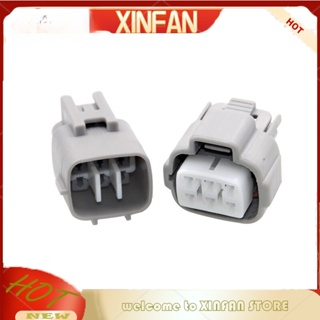 Xinfan ตัวเชื่อมต่อที่เหยียบคันเร่งรถยนต์ 6 Pin 6189-0323 6188-0175 TS ตัวผู้ ตัวเมีย สําหรับ Toyota 1 ชุด