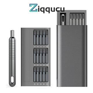 Ziqqucu 31 in 1 ชุดไขควงแม่เหล็ก ขนาดเล็ก สําหรับซ่อมนาฬิกา แว่นตา โทรศัพท์ PC เครื่องใช้ไฟฟ้า