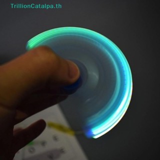 Trillioncatalpa ของเล่นปากกาสปินเนอร์ มีไฟ Led เรืองแสง สําหรับออฟฟิศ