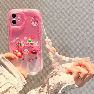 เคสโทรศัพท์มือถือนิ่ม แบบใส ป้องกัน ลายน่ารัก สีชมพู สําหรับ Realme C55 C35 C30 C33 C25Y C25 C20 C15 C11 C25s Realme 8I 5 5S 5i 6i Realme Narzo 50A