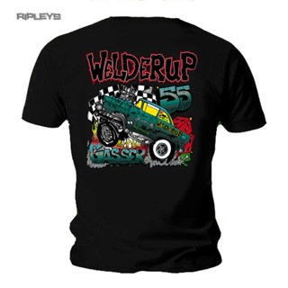 ขายดี เสื้อยืดผ้าฝ้าย 100% พิมพ์ลาย Welderup Garage Car 55Chevy Gasser Rat Rod สําหรับผู้ชาย ของขวัญวันเกิด 359287