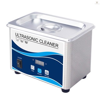 Fw Ultrasonic Glasses Cleaner Minimalist-style Household Glasses Cleaning Tool Jewelry Cleaning Machine  Cleaning Instrument White GA008-35W 220V UK