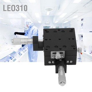 Leo310 SEMY60AC ไมโครมิเตอร์คู่มือสไลด์ตารางตัดแพลตฟอร์ม Cross Roller Linear Stage 60*60*40 มม.