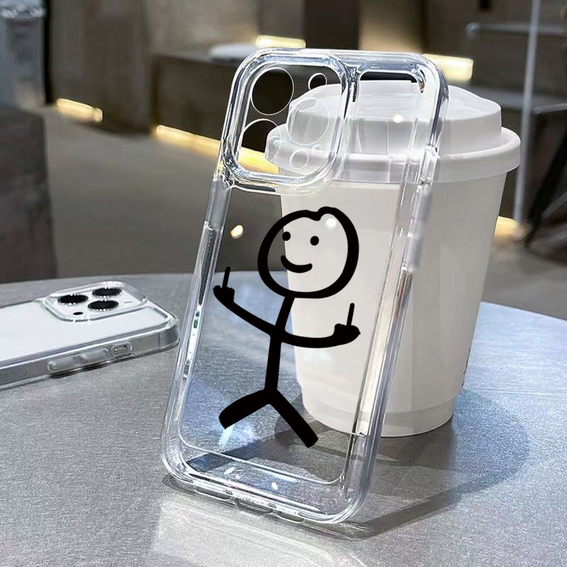 เคสโทรศัพท์มือถือนิ่ม แบบใส ลายการ์ตูน Matchman Line Man สําหรับ Xiaomi 13 11 Lite 5G Mi 13 12T 12X 12S 12 11T 13T Pro Poco F5 X5 X4 X3 Pro
