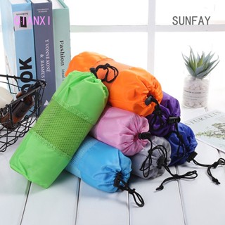 Sunfay ผ้าขนหนูไฟเบอร์ ผ้ากํามะหยี่ แบบแห้งเร็ว สองด้าน ขนาดใหญ่ 80x130 ซม. สําหรับชายหาด กีฬา ว่ายน้ํา กลางแจ้ง